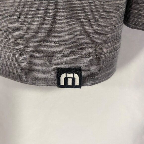 Travis Mathew Ladies Crestview 1/4 Zip Long Sleeve Gray Pullover Size S - Picture 3 of 8